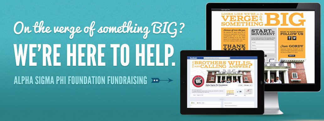 On the verge of something BIG? We're here to help.